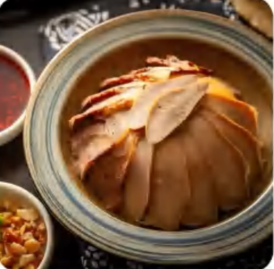 火锅店即食牛舌冷盘