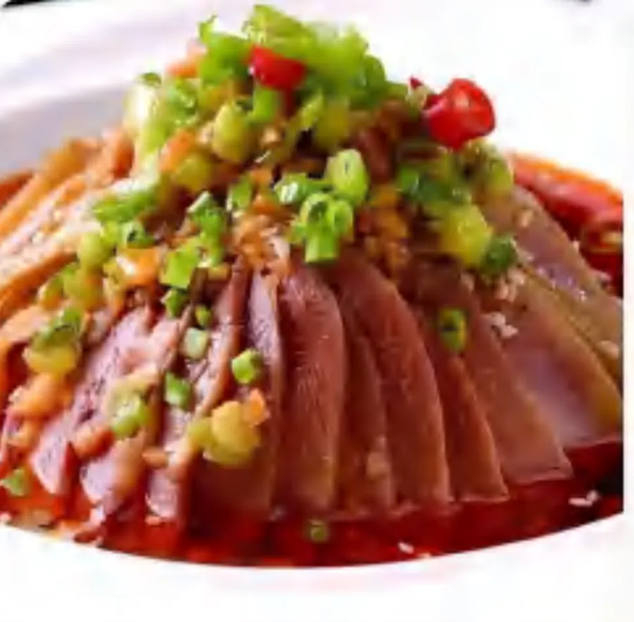 川式麻辣牛舌冷盘